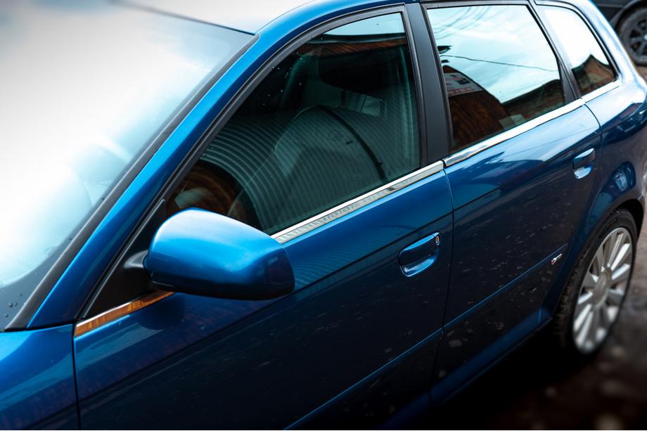 Audi A3 2003-2012 Untere Fensterleisten Edelstahl Image