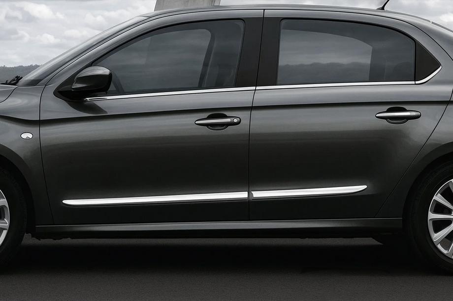 Fiat Albea 2002-2012 Türleisten Edelstahl Image