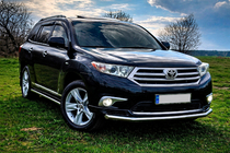 Toyota Highlander 2008-2013 Frontschutzbügel ST008 (2010-2013, Edelstahl) Foto 2