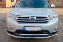 Toyota Highlander 2008-2013 Frontschutzbügel ST008 (2010-2013, Edelstahl) Foto 4