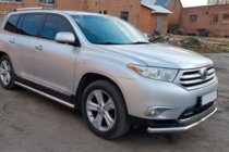 Toyota Highlander 2008-2013 Frontschutzbügel ST008 (2010-2013, Edelstahl) Foto 5