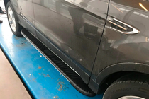 Ford Kuga/Escape 2013-2019 Trittbretter Bosphorus Grey (2 Stk., Aluminium) Foto 4