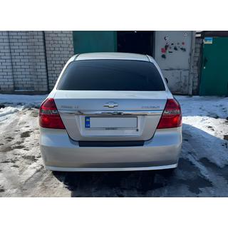 Heckstoßstangenabdeckung mit Kante Kunststoff Chevrolet Aveo T250 2005-2011 Foto 1