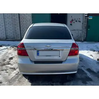 Heckstoßstangenabdeckung mit Kante Kunststoff Chevrolet Aveo T250 2005-2011 Foto 1