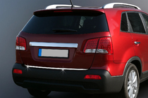 Kia Sorento II XM 2009-2014 Kofferraumleiste Edelstahl (2009-2013) Foto 1