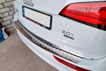 Audi Q5 2008-2017 Heckstoßstangenschutz Carmos Edelstahl Foto 5