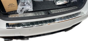 BMW X3 F25 2011-2018 Edelstahl Ladekantenschutz Carmos (rostfrei) Foto 2