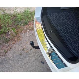 Heckstoßstangenabdeckung V-1 Carmos (SW, Edelstahl) Opel Astra J 2009-2015 Foto 2