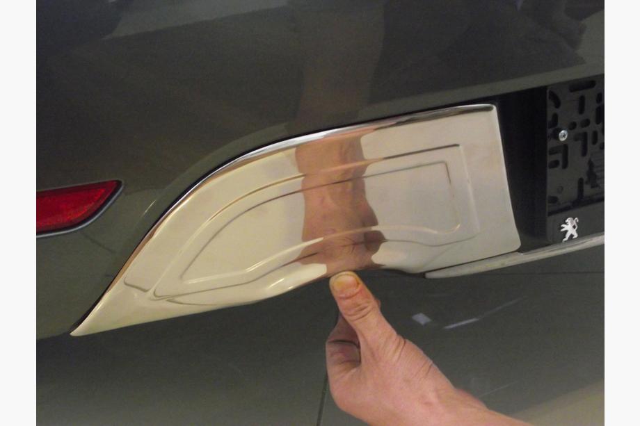 Peugeot 508 2010-2018 Heckschutzleiste Edelstahl Image