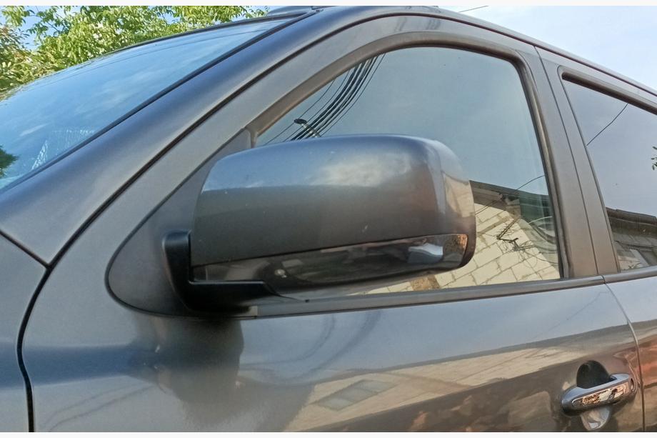Hyundai Santa Fe 2 2006-2012 Spiegelabdeckungen (2 Stk, Edelstahl) Image