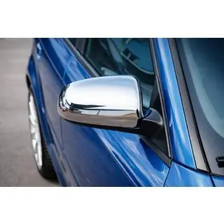 Spiegelabdeckungen 2004-2008 (2 Stk., Edelstahl) Audi A3 2003-2012 Foto 1