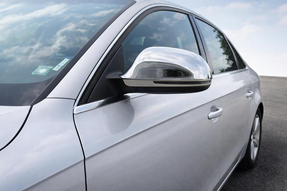 Audi A6 C6 2004-2011 Spiegelabdeckungen 2009-2012 (2 Stk., Edelstahl) Image