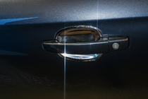 Opel Tigra 2001-2009 Edelstahl Griffmulden Abdeckungen (2 Stk.) Foto 2