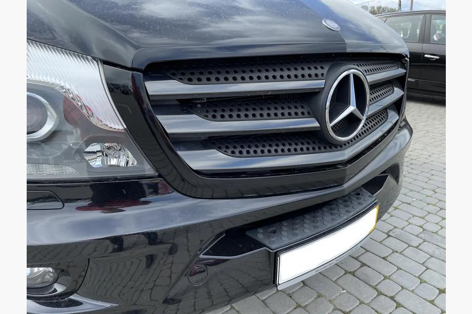 Mercedes Sprinter W906 2006–2018 Grill Blenden BlackChrome (2013↗, Edelstahl) Image