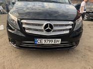 Mercedes Vito/V-class W447 2014- Grill Blenden 2014-2020 (5 Stk, BlackChrome) Foto 5