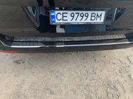 Mercedes Vito/V-class W447 2014- Heckstoßstangenabdeckung OmsaLine Schwarz Chrom (Edelstahl) Foto 7