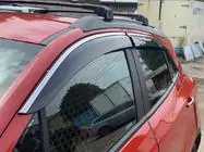 Opel Mokka 2012-2021 Windabweiser mit Chromleiste (4 Stk, Niken) Foto 5
