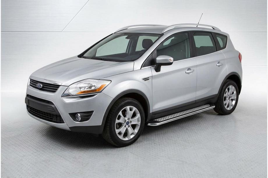 Ford Kuga 2008-2013 Seitenschweller Maydos V2 (2 Stk., Aluminium & Edelstahl) Image
