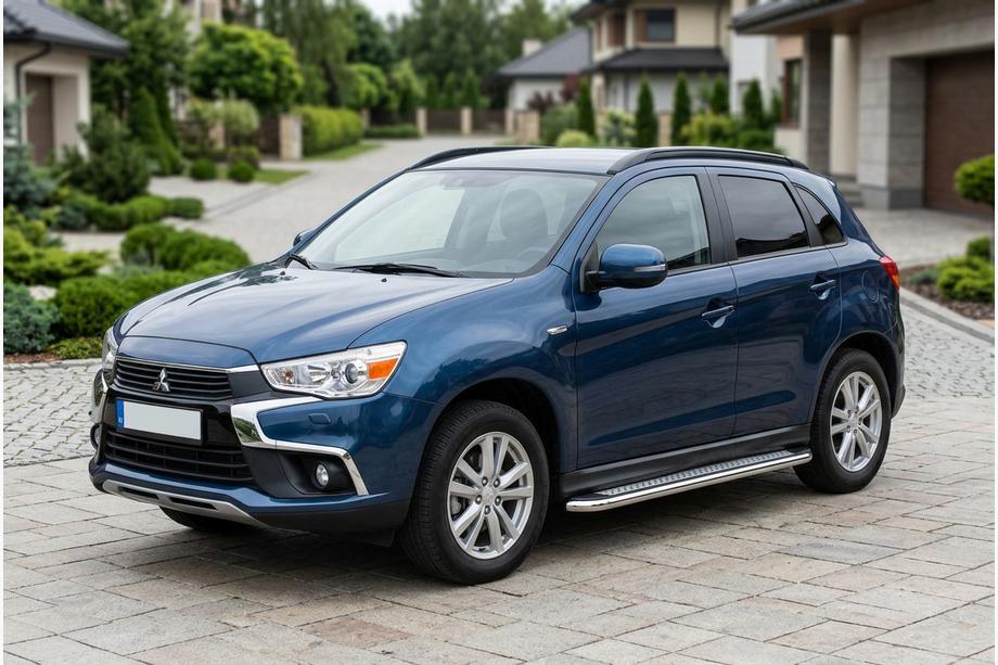 Mitsubishi ASX 2010-2023 Seitenschweller Maydos V2 (2 Stk., Aluminium & Edelstahl) Image