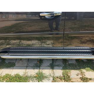 Seitenschweller Maydos V2 (2 Stk., Aluminium & Edelstahl) Mitsubishi L200 2006-2015 Foto 3