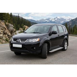 Seitenschweller Maydos V2 (2 Stk., Aluminium & Edelstahl) Mitsubishi Outlander 2006-2012 Foto 1