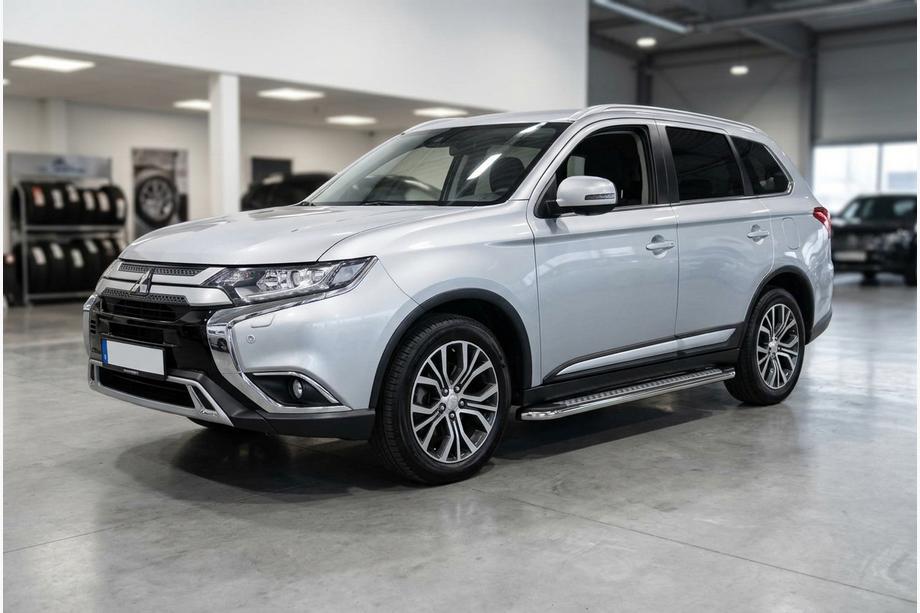 Mitsubishi Outlander 2012-2021 Seitenschweller Maydos V2 (2 Stk., Aluminium & Edelstahl) Foto 1