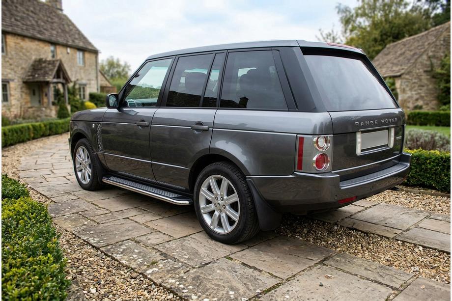 Range Rover III L322 2002-2012 Seitenschweller Maydos V2 (2 Stk., Aluminium & Edelstahl) Image