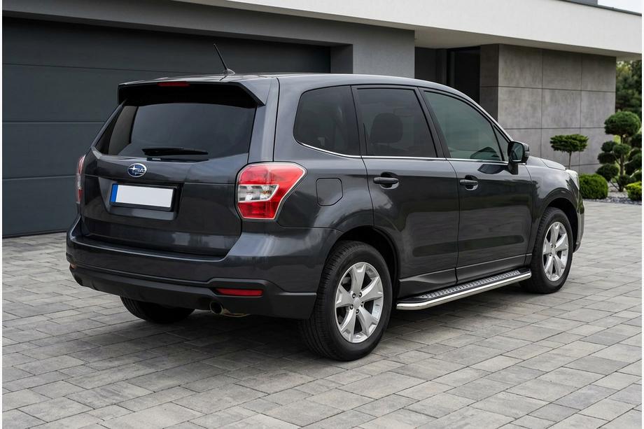 Subaru Forester 2013-2018 Seitenschweller Maydos V2 (2 Stk., Aluminium & Edelstahl) Image