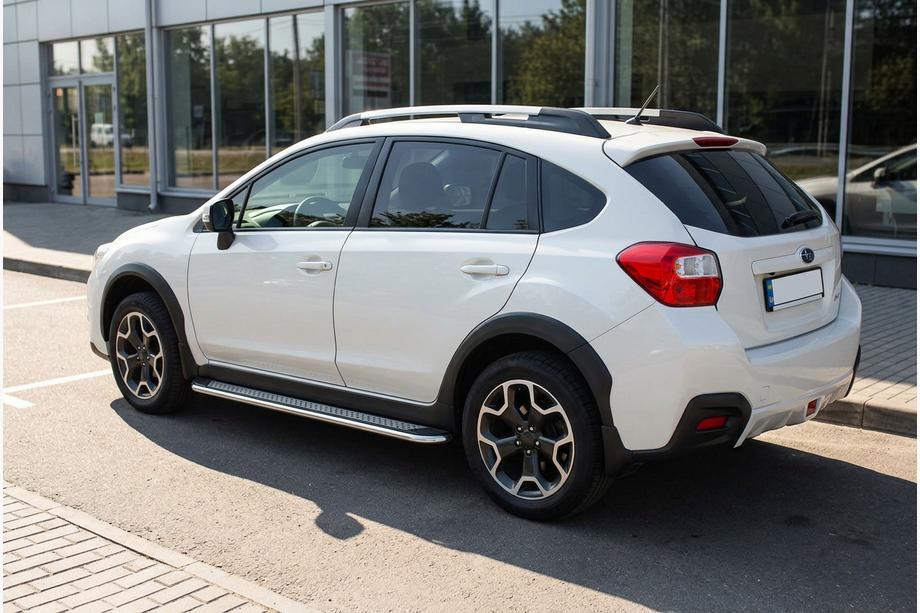 Subaru XV 2011-2017 Seitenschweller Maydos V2 (2 Stk., Aluminium & Edelstahl) Image