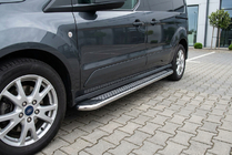 Ford Connect 2006–2009 Seitenschweller Maydos V2 (2 Stk., Aluminium & Edelstahl) Foto 1