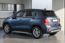 Chevrolet Trax 2012-2023 Seitenschweller Maydos V2 (2 Stk., Aluminium & Edelstahl) Foto 1