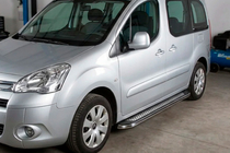 Peugeot Partner Tepee 2008-2018 Seitenschweller Maydos V2 (2 Stk., Aluminium & Edelstahl) Foto 1