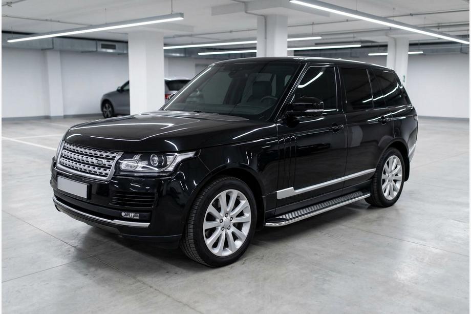 Range Rover IV L405 2013-2021 Seitenschweller Maydos V2 (2 Stk., Aluminium & Edelstahl) Image