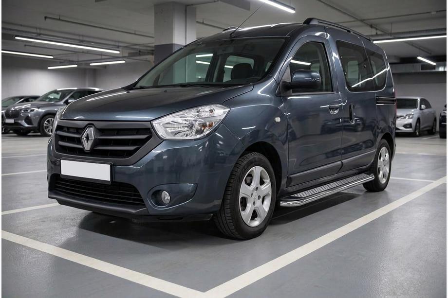 Renault Dokker 2013-2022 Seitenschweller Maydos V2 (2 Stk., Aluminium & Edelstahl) Image