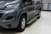 Fiat Ducato 2006-2025 Seitenschweller Maydos V2 (2 Stk., Aluminium & Edelstahl) Foto 1
