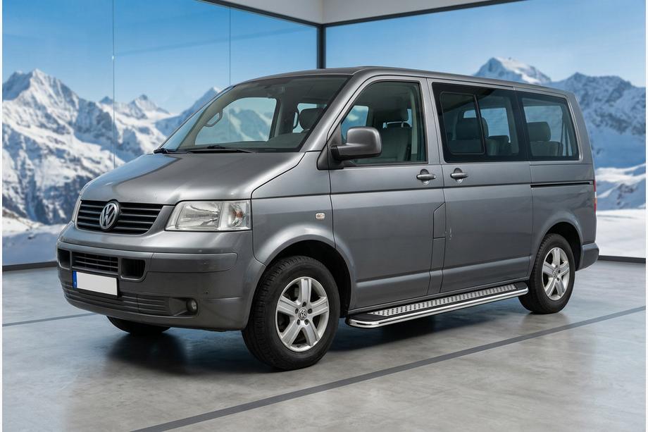 Volkswagen T5 Multivan 2003–2010 Seitenschweller Maydos V2 (2 Stk., Aluminium & Edelstahl) Image