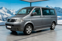 Volkswagen T5 Caravelle 2004-2010 Seitenschweller Maydos V2 (2 Stk., Aluminium & Edelstahl) Foto 1