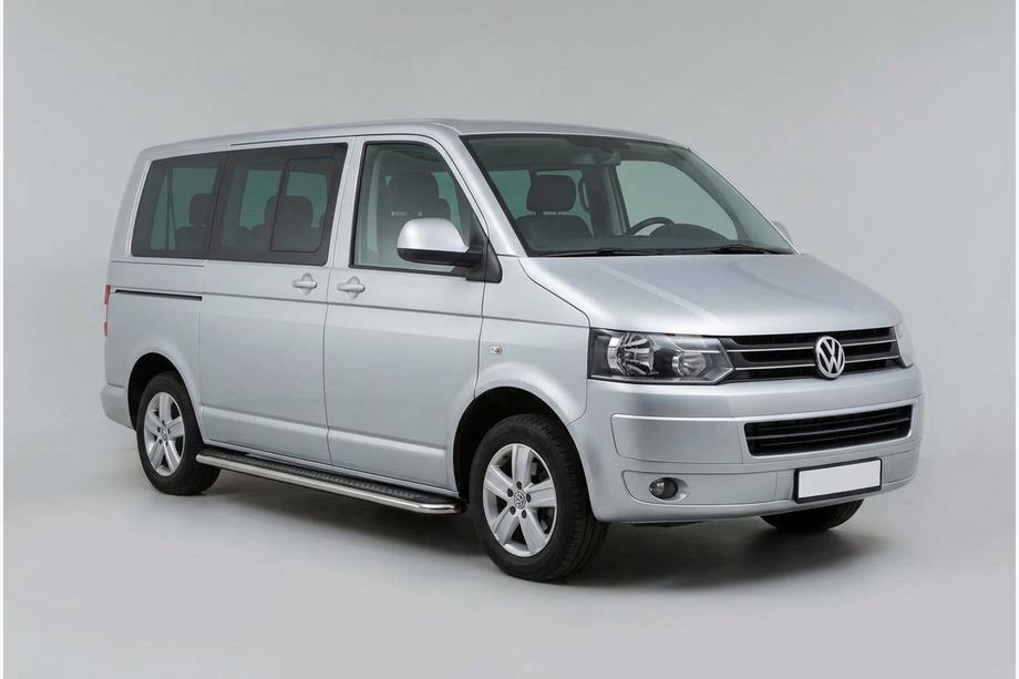 Volkswagen T5 2010-2015 Seitenschweller Maydos V2 (2 Stk., Aluminium & Edelstahl) Nur für kurzen Radstand Image