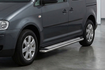 Volkswagen Caddy 2010-2015 Seitenschweller Maydos V2 (2 Stk., Aluminium & Edelstahl) Foto 1