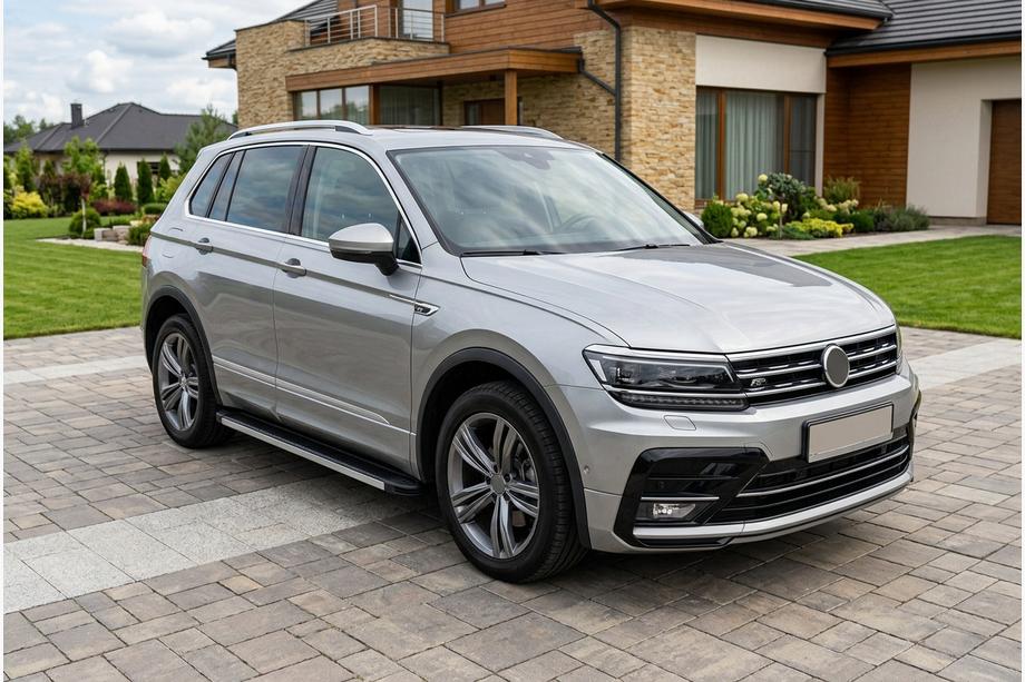 Volkswagen Tiguan 2016-2023 Seitenschweller Maya V1 (2 Stk., Aluminium) Image