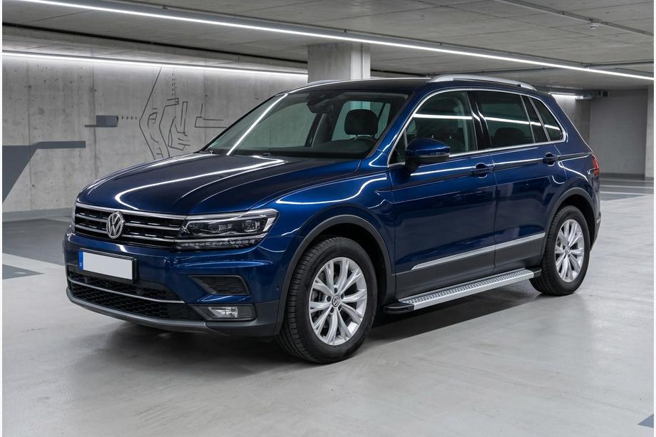Volkswagen Tiguan 2016-2023 Seitenschweller Maya V2 (2 Stk., Aluminium) Image