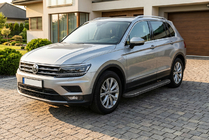 Volkswagen Tiguan 2016-2023 Seitenschweller Bosphore Black (2 Stk., Aluminium) Foto 1