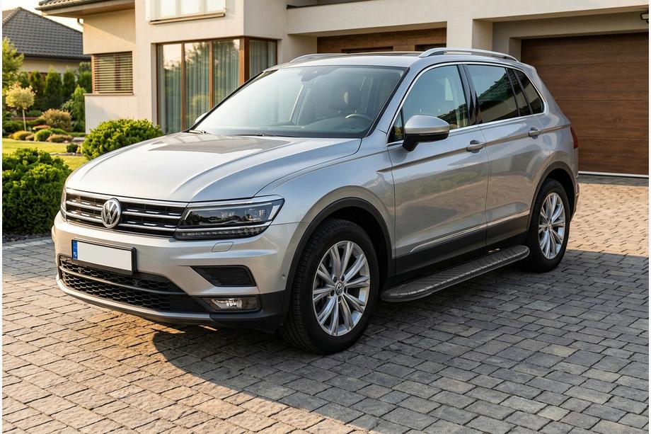 Volkswagen Tiguan 2016-2023 Seitenschweller Bosphore Black (2 Stk., Aluminium) Image