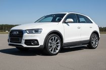 Audi Q3 2011-2019 Seitenschweller Bosphore Grey (2 Stk., Aluminium) Foto 1