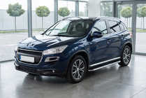 Peugeot 4008 2012-2017 Trittbretter Maydos V1 (2 Stk., Aluminium & Edelstahl) Foto 1