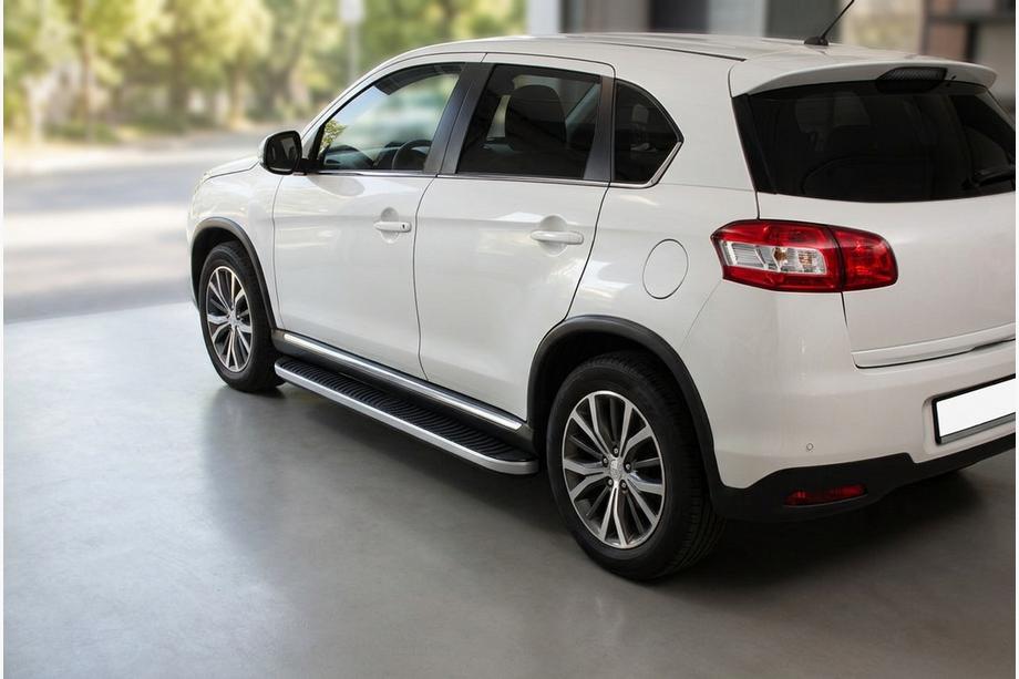 Peugeot 4008 2012-2017 Seitenschweller Tayga (2 Stk., Aluminium) Image