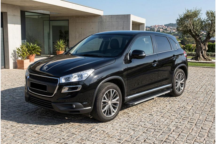 Peugeot 4008 2012-2017 Seitenschweller Maya V1 (2 Stk., Aluminium) Image