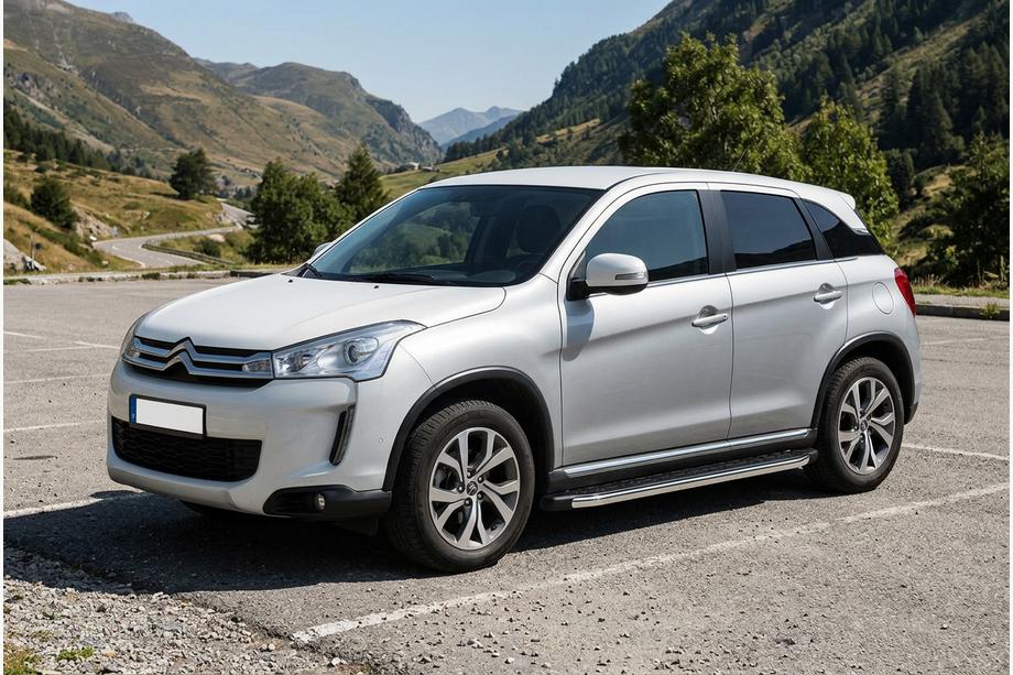 Citroen C-4 Aircross 2012-2017 Trittbretter BlackLine (2 Stk, Aluminium) Image