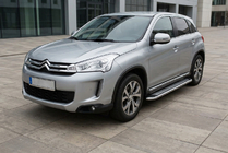 Citroen C-4 Aircross 2012-2017 Seitenschweller Maydos V2 (2 Stk., Aluminium & Edelstahl) Foto 1