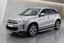 Citroen C-4 Aircross 2012-2017 Trittbretter Maydos V1 (2 Stk., Aluminium & Edelstahl) Foto 1